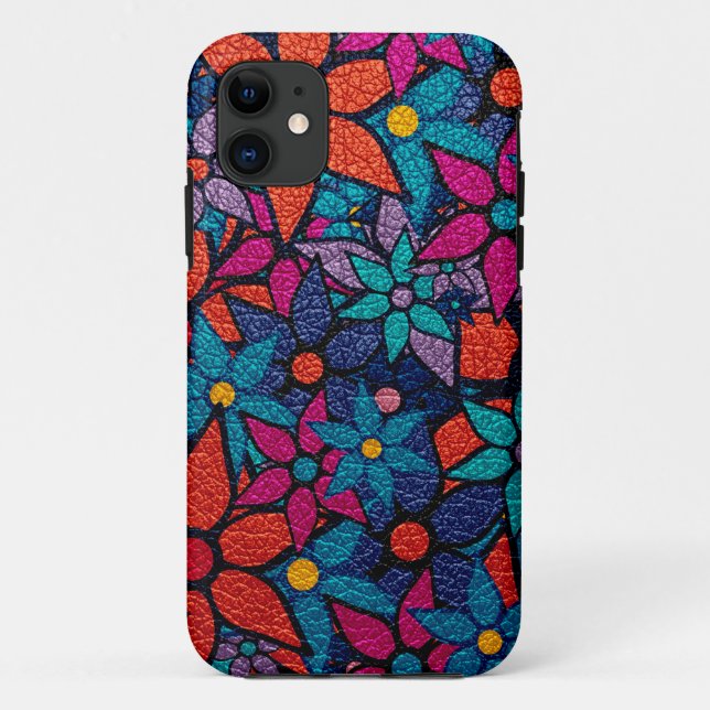 Capa Para iPhone Da Case-Mate Padrão Floral Moderno Trendy #2 (Verso)