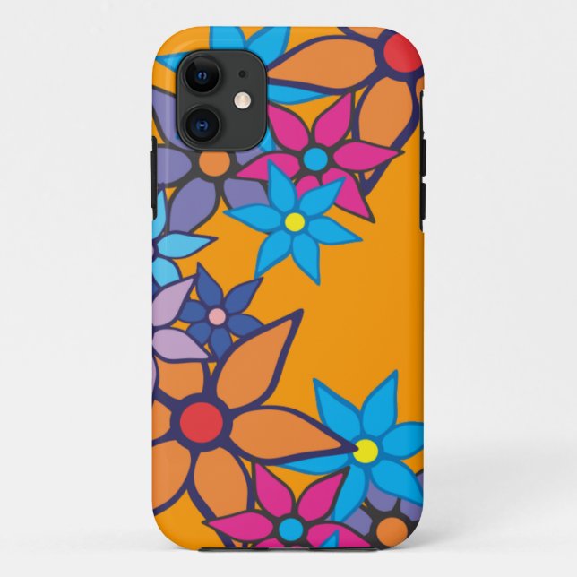 Capa Para iPhone Da Case-Mate Padrão Floral Retroativo (Verso)