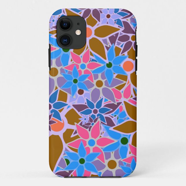 Capa Para iPhone Da Case-Mate Padrão Floral Trendy #7 (Verso)