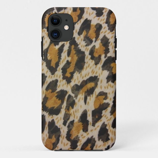 Capa Para iPhone Da Case-Mate Padrão — Leopardo (Verso)