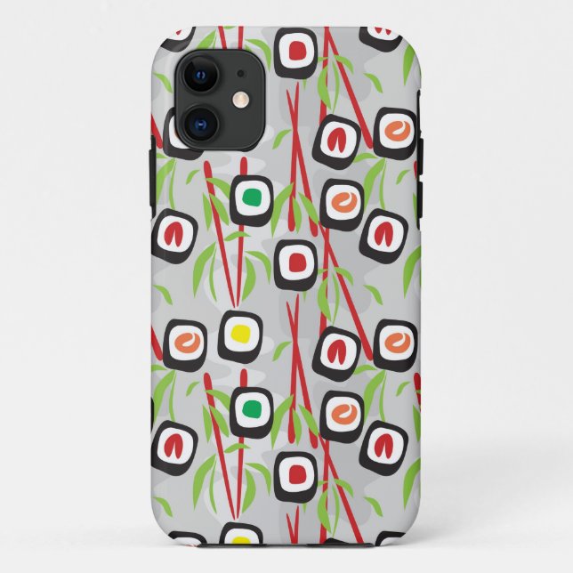 Capa Para iPhone Da Case-Mate Padrão Sushi (Verso)