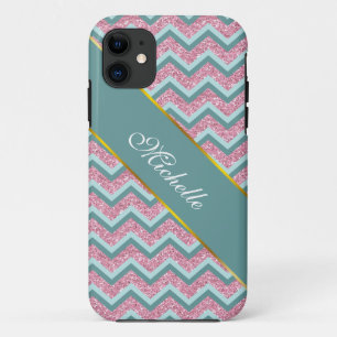 Capa Para iPhone Da Case-Mate Padrão ZigZag cor-de-rosa