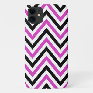 Capa Para iPhone Da Case-Mate Padrão Zigzag, Padrão Chevron - Branco rosa pret