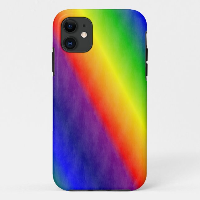 Capa Para iPhone Da Case-Mate Padrões de Arco-íris (Verso)