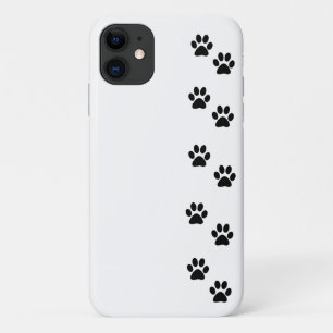 Capa Para iPhone Da Case-Mate Padrões de pata, patas de cão, impressões de pata,