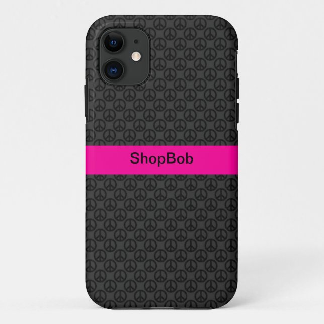 Capa Para iPhone Da Case-Mate Padrões femininos da paz (Verso)