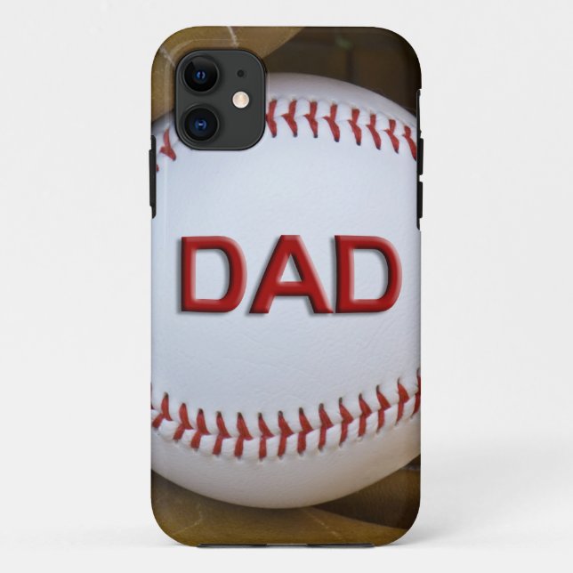 Capa Para iPhone Da Case-Mate Pai Baseball (Verso)