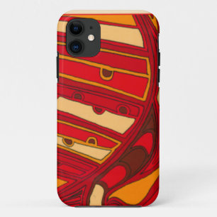 Capa Para iPhone Da Case-Mate Painéis laranja Abstrato
