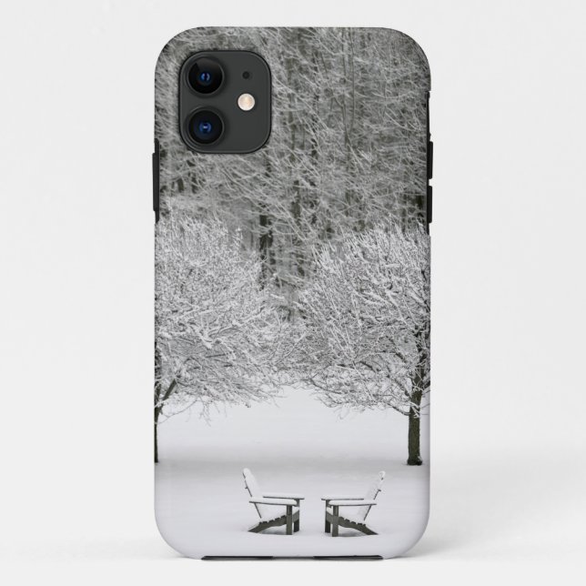 Capa Para iPhone Da Case-Mate Paisagem coberto de neve (Verso)