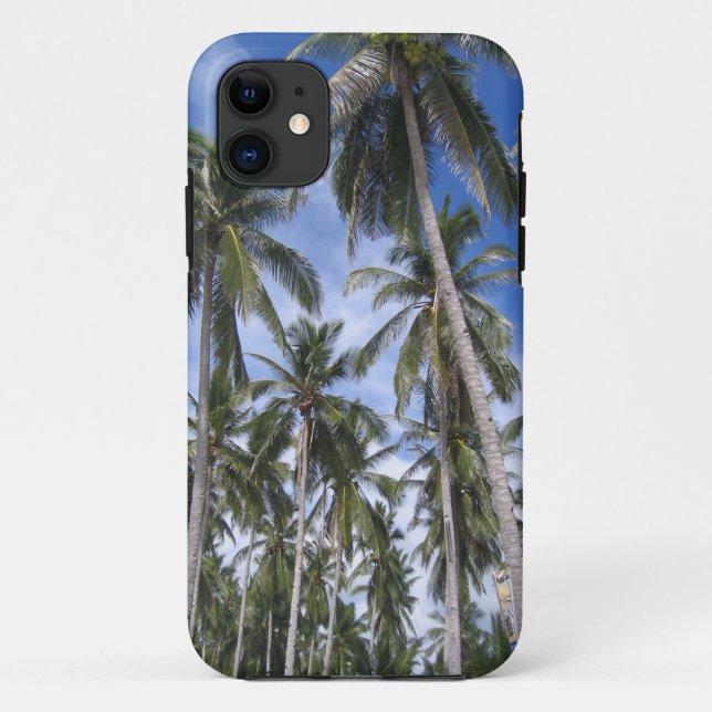Capa Para iPhone Da Case-Mate Palmeiras tropicais (Verso)
