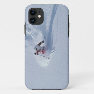 Capa Para iPhone Da Case-Mate Papai Noel Esquiando na Estação de Esqui Snowbird,