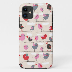 Capa Para iPhone Da Case-Mate Pássaros no amor