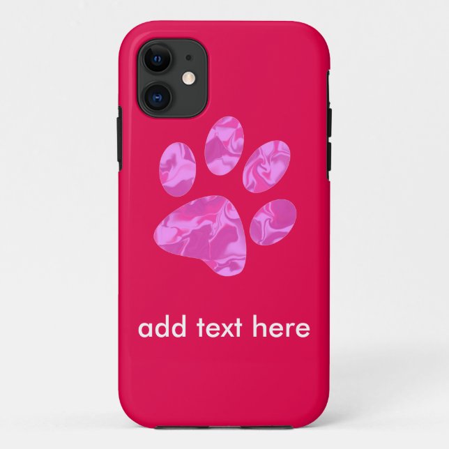 Capa Para iPhone Da Case-Mate Pata Camuflada Rosa (Verso)