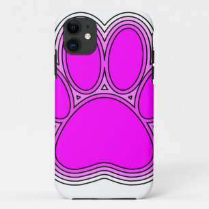 Capa Para iPhone Da Case-Mate Pata De Cachorro A Rosa Com Descrições