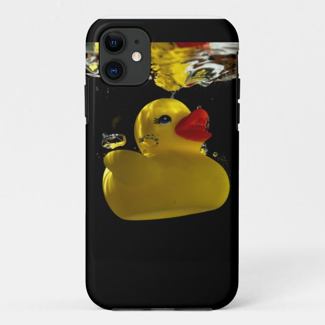 Capa Para iPhone Da Case-Mate Pato no preto (Verso)