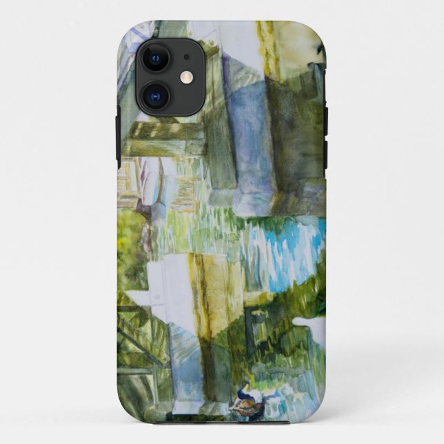 Capa Para iPhone Da Case-Mate Patos sob uma ponte (Verso)