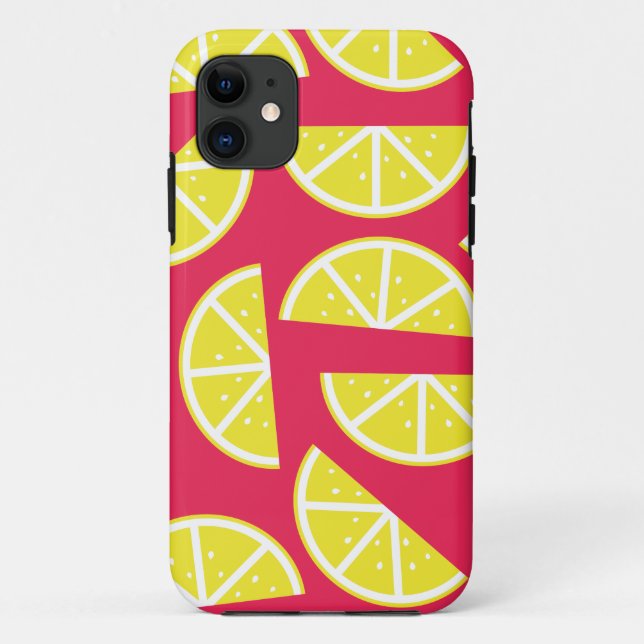 Capa Para iPhone Da Case-Mate pattern of lemon (Verso)
