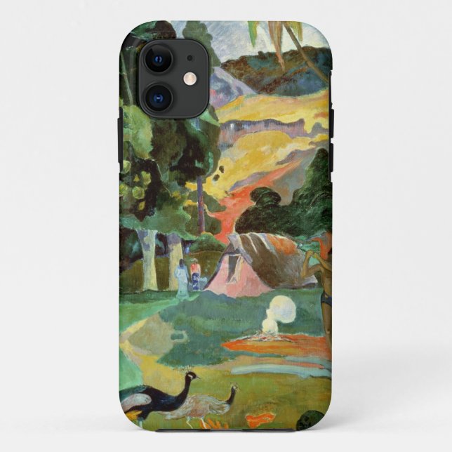 Capa Para iPhone Da Case-Mate Paul Gauguin| Matamoe ou Paisagem com Peacocks (Verso)