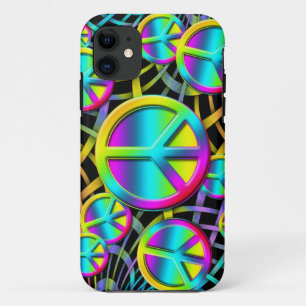 Capa Para iPhone Da Case-Mate PAZ colorida - Design de alimentação do ventilador