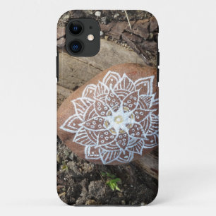 Capa Para iPhone Da Case-Mate Pedra de Desenho de Mandala Branca