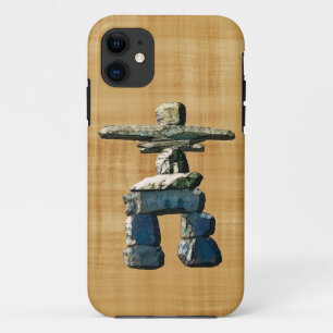 Capa Para iPhone Da Case-Mate Pedras Nativas do Espírito Americano Inukshuk