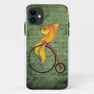 Capa Para iPhone Da Case-Mate Peixes Funky em um Farthing da moeda de um centavo