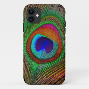 Capa Para iPhone Da Case-Mate Penas de Peacock de Cobre Vibrantes