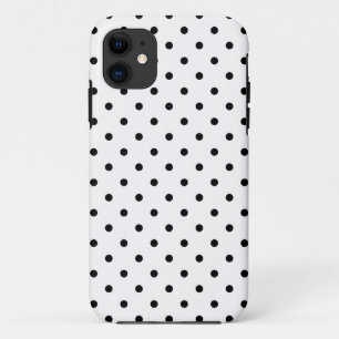 Capa Para iPhone Da Case-Mate Pequenos Pontos pretos em fundo branco