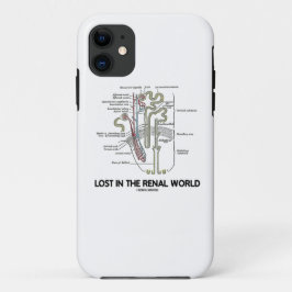 Capa Para iPhone Da Case-Mate Perdido no mundo renal (rim Nephron)