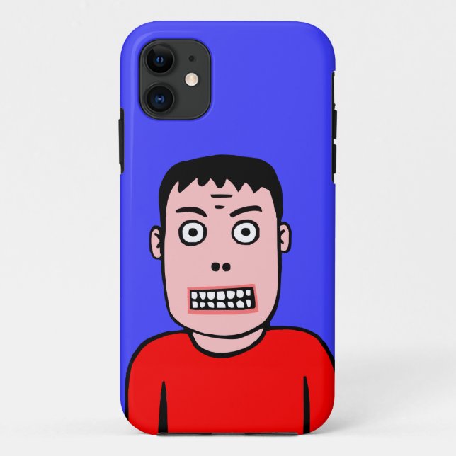 Capa Para iPhone Da Case-Mate Personagem Engraçado 01 (Verso)