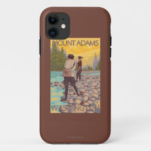 Capa Para iPhone Da Case-Mate Pesca com mosca das mulheres - montagem Adams,