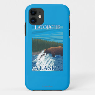 Capa Para iPhone Da Case-Mate Pesca do urso no rio - Latouche, Alaska