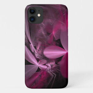 Capa Para iPhone Da Case-Mate Pétalas de flor Rosa Metálico
