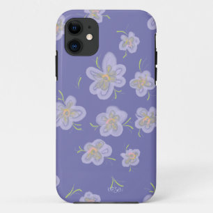 Capa Para iPhone Da Case-Mate Pétalas roxas