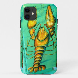 Capa Para iPhone Da Case-Mate phonecase do verde da lagosta de maine