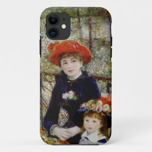 Capa Para iPhone Da Case-Mate Pierre um Renoir duas irmãs, ou no terraço