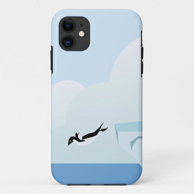 Capa Para iPhone Da Case-Mate Pinguim (Verso)
