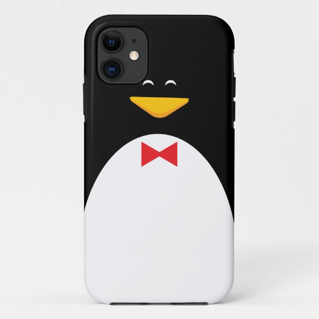 Capa Para iPhone Da Case-Mate Pinguim feliz (Verso)