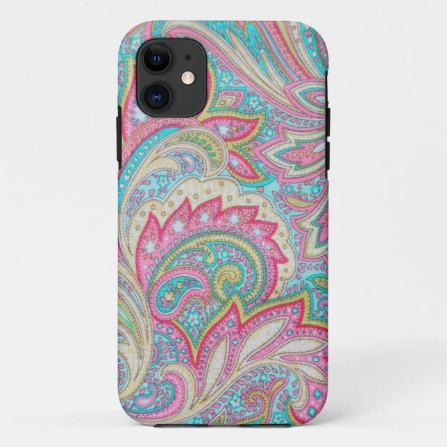 Capa Para iPhone Da Case-Mate Pink Paisley Case-Mate iPhone 5 (Verso)