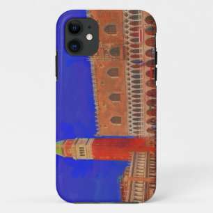 Capa Para iPhone Da Case-Mate Pintura da Piazzetta na Praça da rua