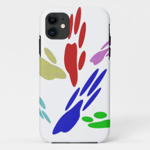 Capa Para iPhone Da Case-Mate Pintura De Pata De Cachorro Com Bolinhas