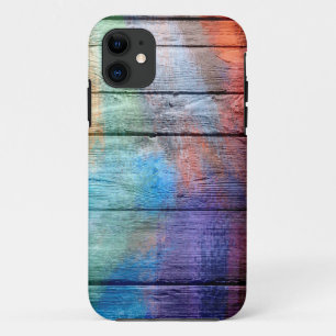 Capa Para iPhone Da Case-Mate Pintura em acrílico de madeira