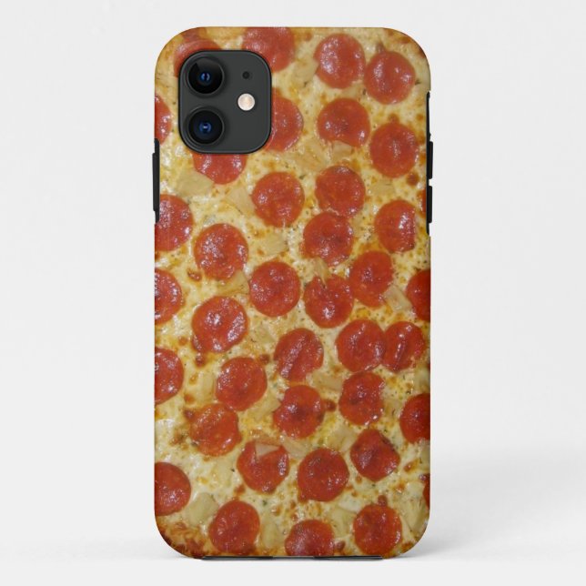 Capa Para iPhone Da Case-Mate pizza (Verso)