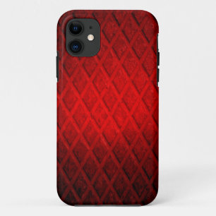 Capa Para iPhone Da Case-Mate Placa metálica vermelha escura e enferrujada