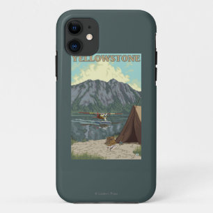 Capa Para iPhone Da Case-Mate Plano de Bush & pesca - nacional de Yellowstone