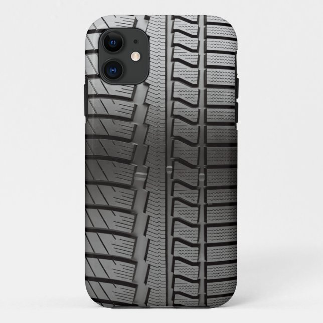 Capa Para iPhone Da Case-Mate pneu de carro (Verso)