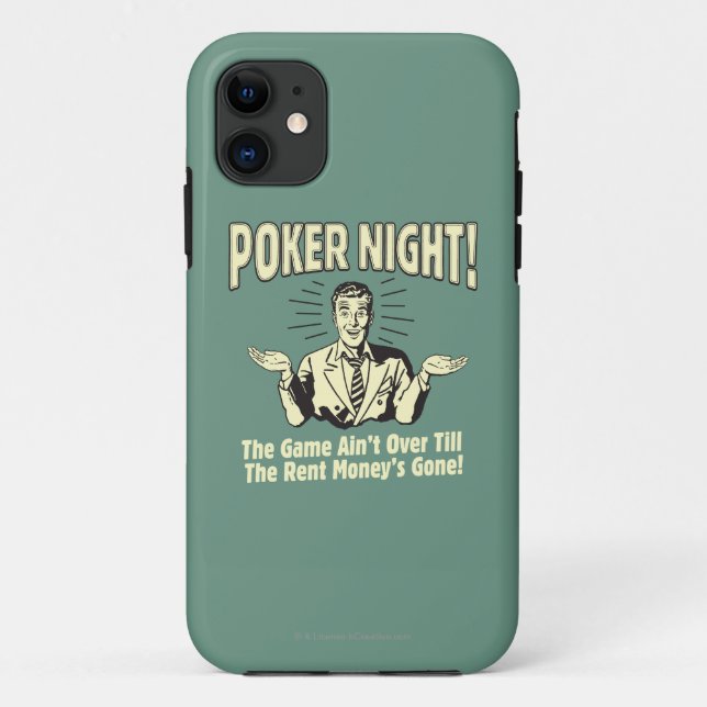 Capa Para iPhone Da Case-Mate Poker: O jogo não acabou (Verso)