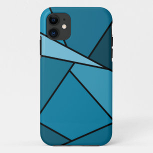 Capa Para iPhone Da Case-Mate Polígonos Teais abstrato