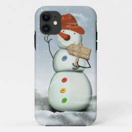 Capa Para iPhone Da Case-Mate Polo Norte Snowman