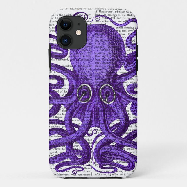 Capa Para iPhone Da Case-Mate Polvo Roxo (Verso)